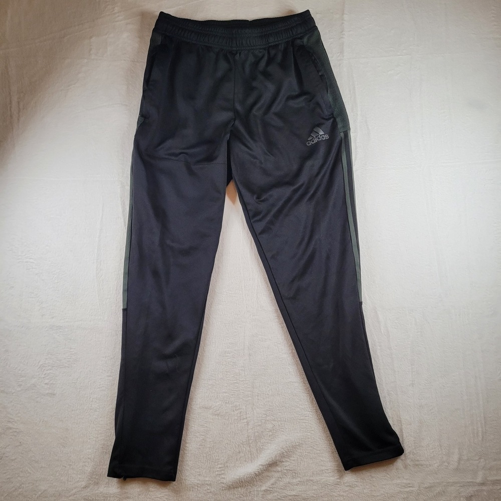 Adidas Aeroready Primegreen Track Pants Mens Medium Black Olive Green Joggers